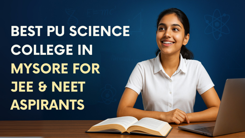 Best PU Science College in Mysore for JEE & NEET Aspirants